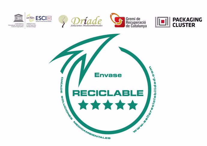 Segell de reciclabilidad impulsat per entitats del sector de la recuperació