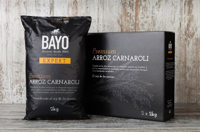Arroz Bayo Expert (grupo Nomen Foods), dirigido al canal Horeca