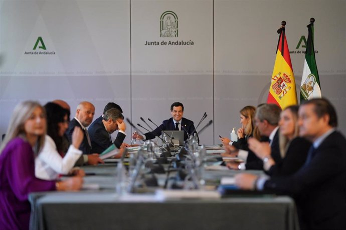Reunión del Consejo de Gobierno andaluz.