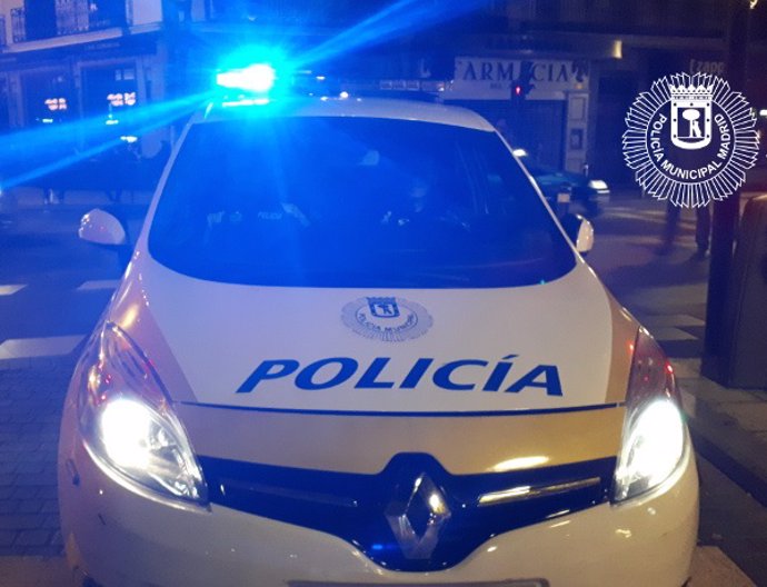 Imagen de recurso de un coche patrulla de la Policía Municipal de Madrid.