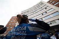 Un total de 79 policías municipales de Madrid, 33 Bomberos y 49 efectivos del Samur están de baja por Covid-19