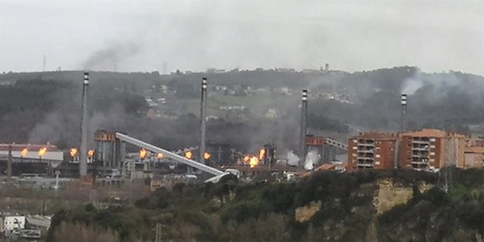 Baterías de coque en Arcelor.
