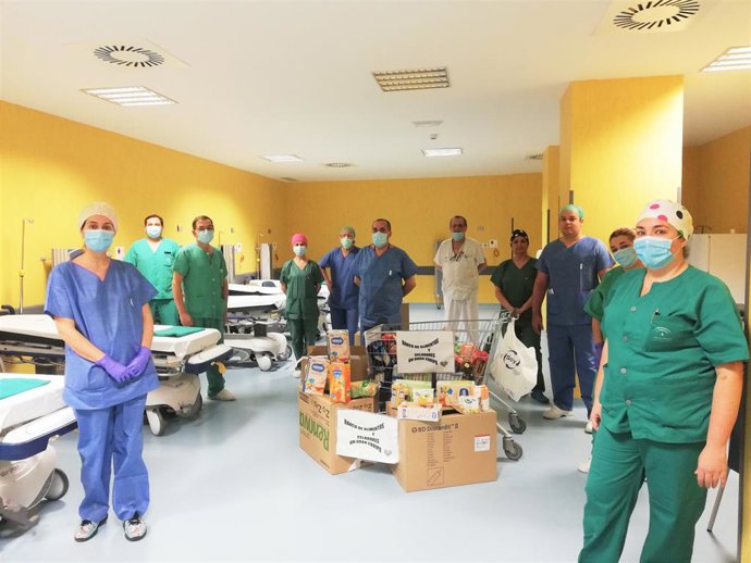 Huelva.- Coronavirus.- Los celadores del Hospital Infanta Elena impulsan una cam