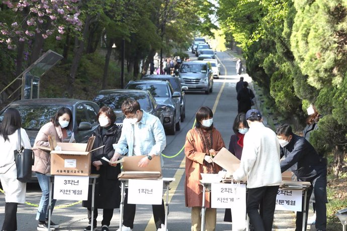 Coronavirus en Seúl, Corea del Sur. 