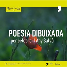 Imagen del concurso de poesía dibujada.