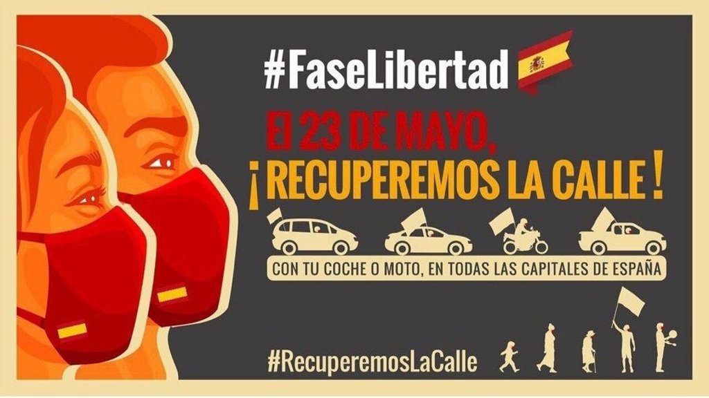 Vox llama a "recuperar la calle" contra el Gobierno y Abascal anuncia protestas diarias 1