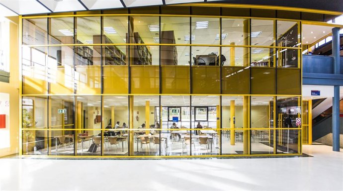 Imagen de una sala de lectura en la localidad madrileña de Las Rozas.