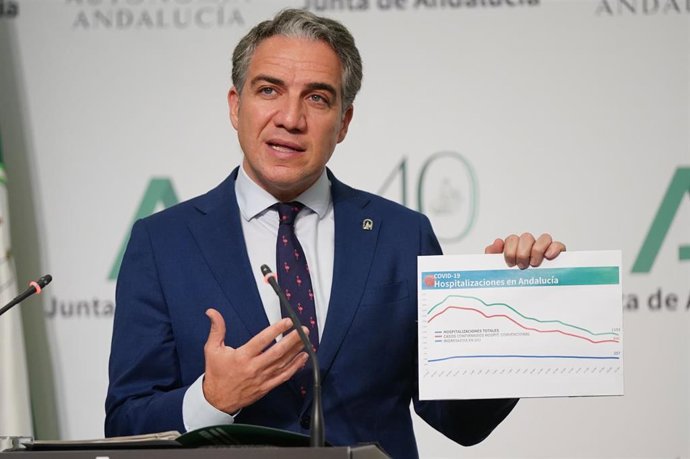 El portavoz del Gobierno andaluz, Elías Bendodo