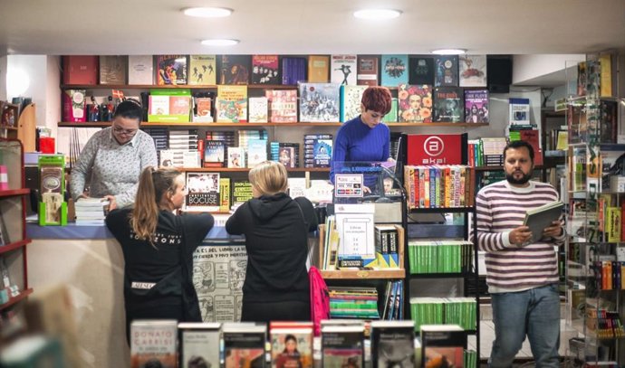 Librería Saltés, en Huelva.