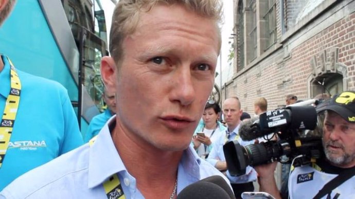 El mánager general del equipo ciclista Astana Pro Team, el kazajo Alexandre Vinokourov