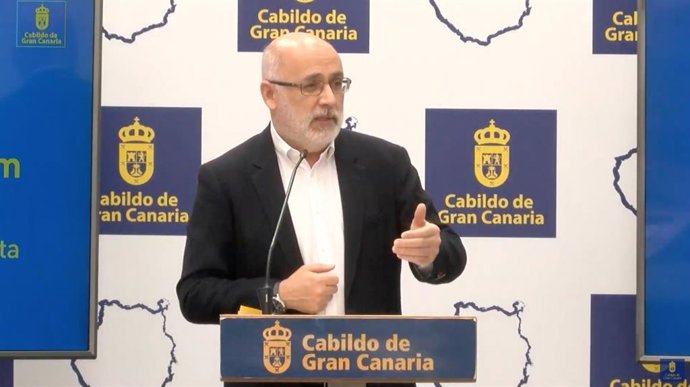 El presidente del Cabildo de Gran Canaria, Antonio Morales