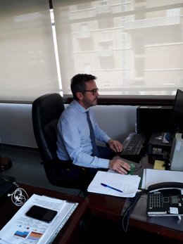 El delegadao de Turismo, Regeneración, Justicia y Administración Local, Gustavo Rodríguez.