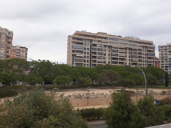 Parque de la calle Goleta, en Alicante.