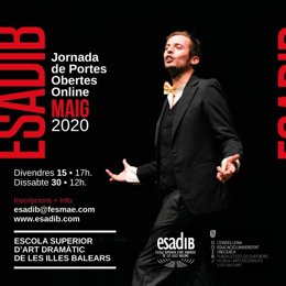 Los centros de Estudios Artísticos Superiores de Baleares se presentan a los nuevos estudiantes de forma virtual.