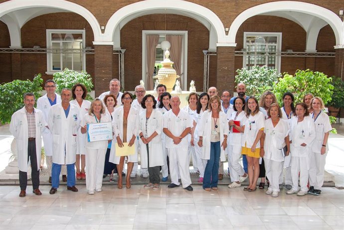 Profesionales de Enfermería del Hospital Universitario Virgen del Rocío de Sevilla