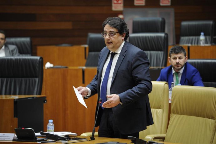 El vicepresidente segundo de la Junta y consejero de Sanidad, José María Vergeles,