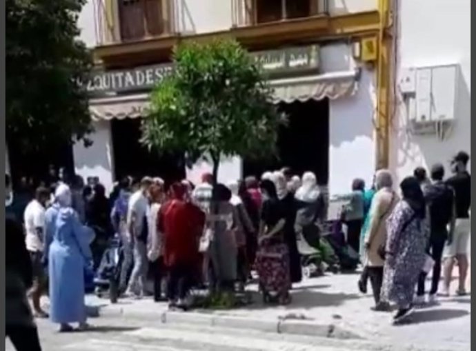 Sevilla.-Coronavirus.-Vox avisa de "una concentración de personas" ante una mezq