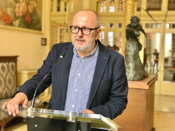 El portavoz de MÉS per Mallorca en el Parlament, Miquel Ensenyat.