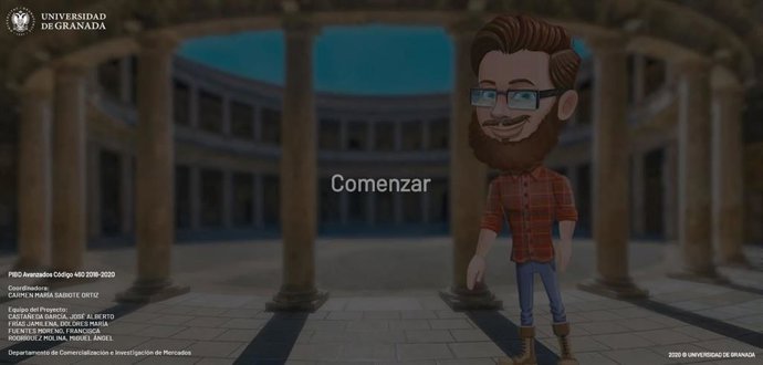 Video interactivo para pasear por Granada sin salir de casa