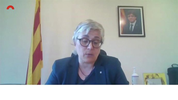 La directora general de Protección Civil, Isabel Ferrer, en la comisión del Parlament sobre la seguridad en la petroquímica