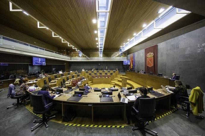 Pleno del Parlamento de Navarra