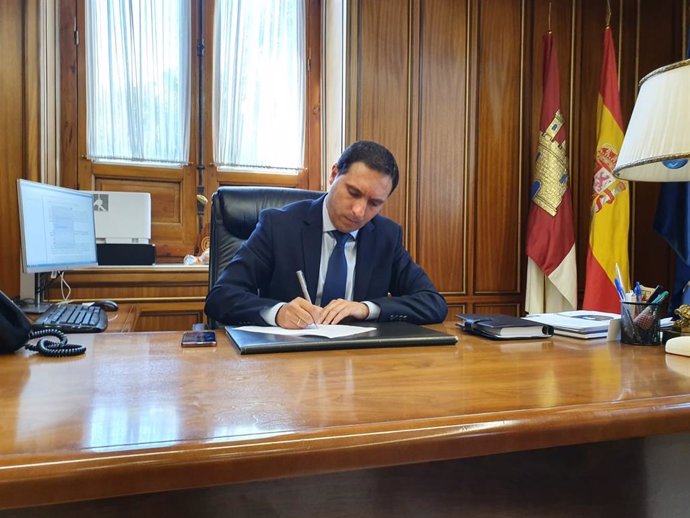Presidente Diputación Cuenca, Álvaro Martínez Chana, en una foto de archivo