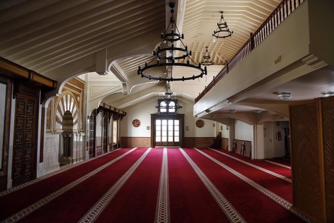 Imagen del interior de una mezquita