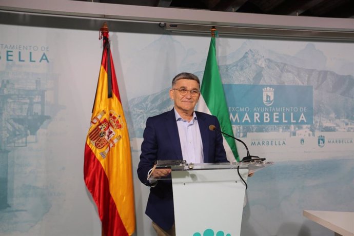 El teniente alcalde del núcleo urbano de San Pedro Alcántara, en Marbella, Javier García.