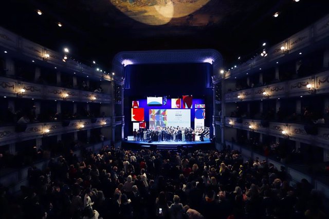 Clausura del Festival de Cine. En el Teatro Cervantes.