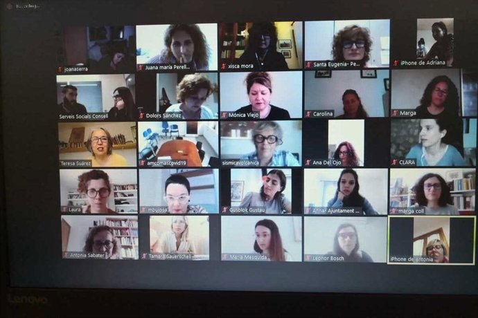 Reunión telemática del Consell de Mallorca con los responsables de Igualdad de los municpios