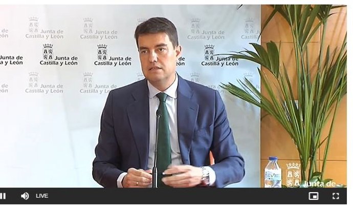 Captura de la comparecencia de Ibáñez.