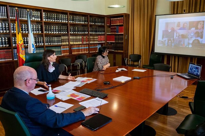 La conselleira de Educacion, Universidade e Formación Profesional, Carmen Pomar