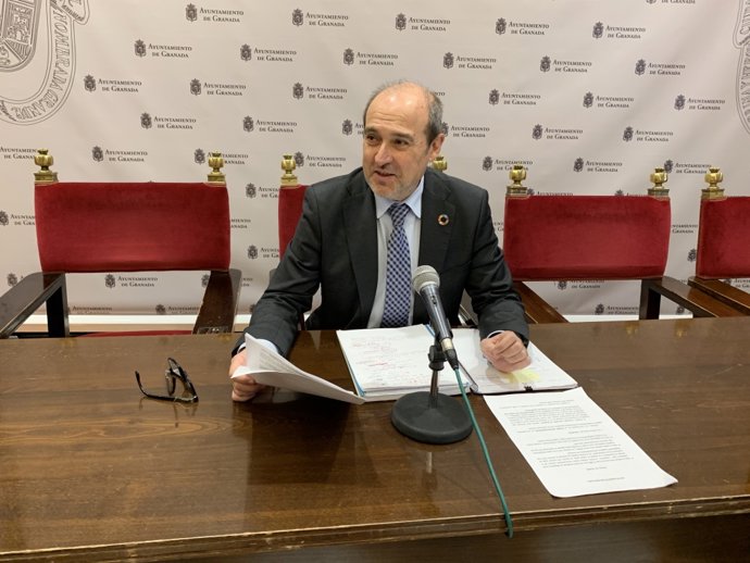 El concejal del PSOE de Granada José María Corpas