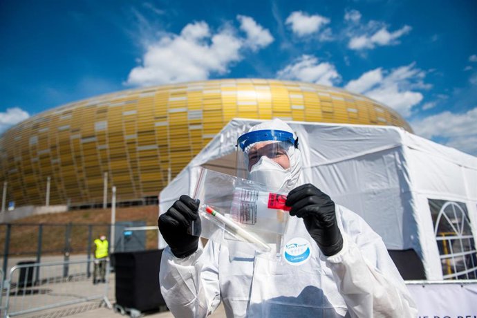 Pruebas de coronavirus en Gdansk