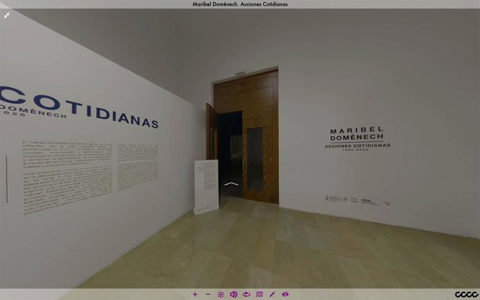 Inauguración virtual de la exposició de Maribel Doménech Acciones cotidianas en el Centre del Carme