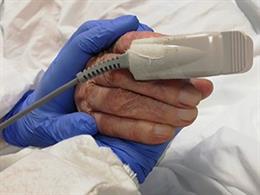 Paciente en un centro sanitario