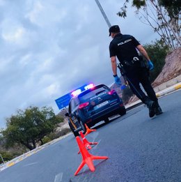 Control policial durante el estado de alarma en Tenerife