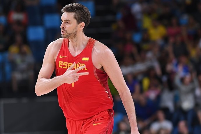 El Jugador De La Selección Española De Baloncesto Pau Gasol 