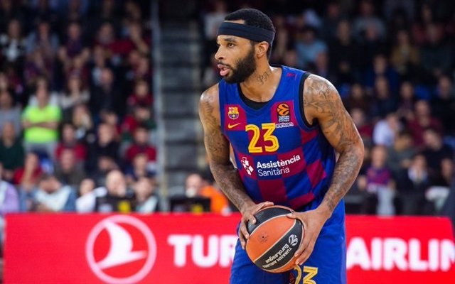 El jugador de baloncesto Malcolm Delaney en su etapa en el Barça