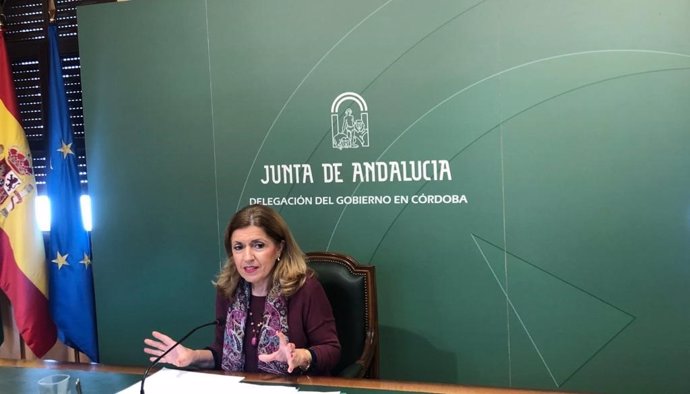 La delegada de Salud y Familias de la Junta de Andalucía en Córdoba, María Jesús Botella.