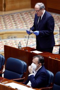 Gabilondo pide a Ayuso que se centre en resolver "insuficiencias" para pasar de fase y recobrar credibilidad