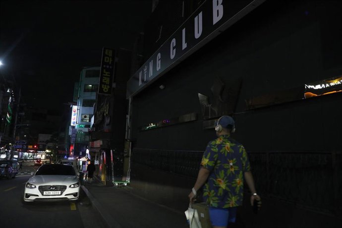 Discoteca cerrada en Itaewon, Seúl