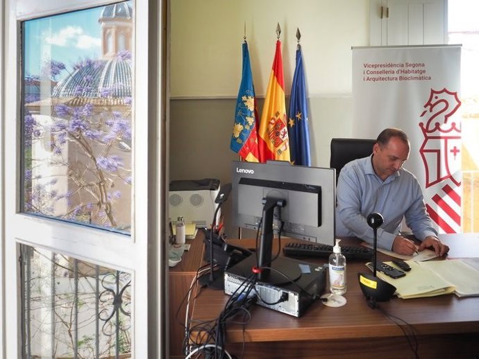 El vicepresidente segunda y conseller de Vivienda y Arquitectura Bioclimática, Rubén Martínez Dalmau