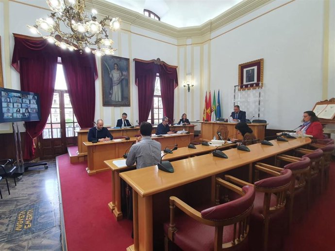 Pleno del Ayuntamiento de Mérida