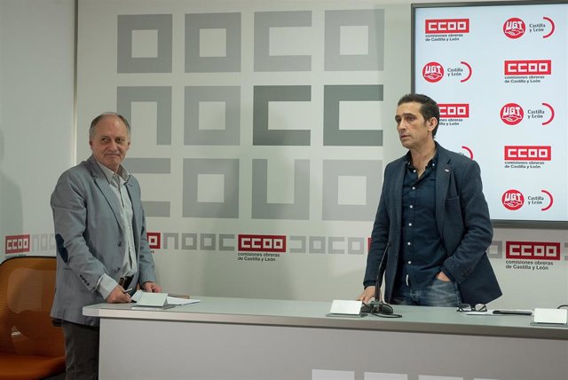 Faustino Temprano (i) y Vicente Andrés (d) en una reciente rueda de prensa.