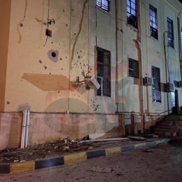 Hospital de Trípoli alcanzado por un ataque