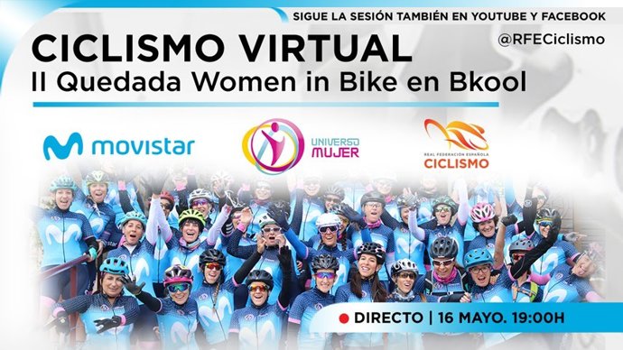 RFEC y Universo Mujer impulsan la II Women in bike virtual