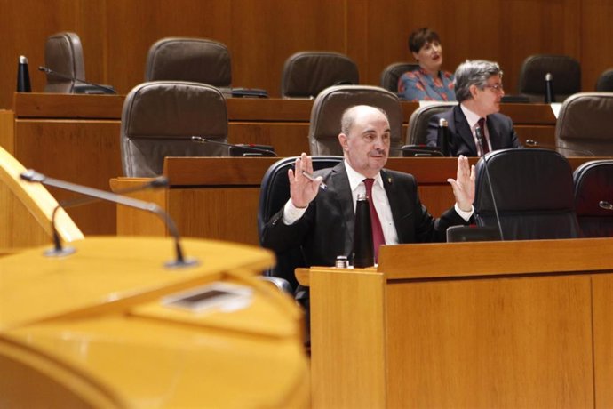 El presidente de Aragón, Javier Lambán.