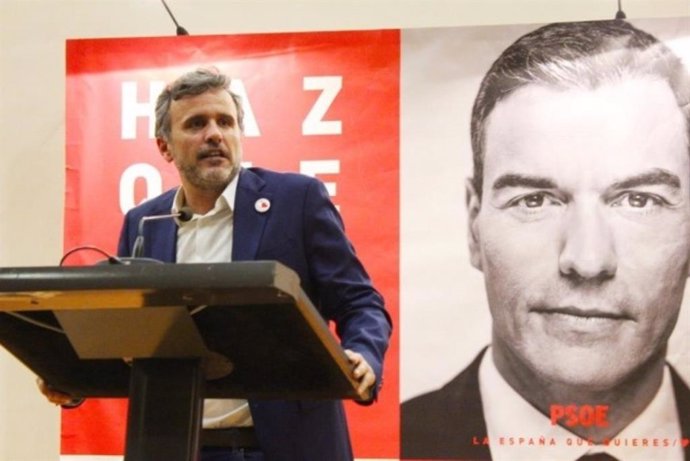 El diputado nacional del PSOE por Málaga Ignacio López en una imagen de archivo