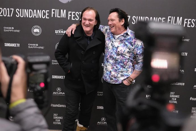 Quentin Tarantino And Michael Madsen Attend "Reservoir Dogs" 25Th Anniversary Screening During The 2017 Sundance Film Festival